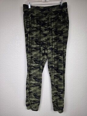 Camouflage Print Jogger Pants XL (19)